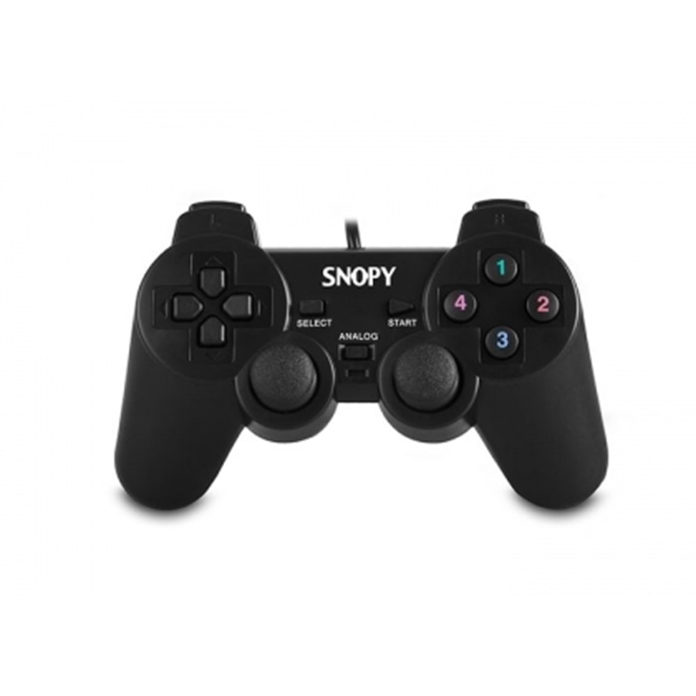 SG-401 Snopy USB-PC-PS3 1.8M Kablolu Titreşimli Gamepad Oyun Kolu