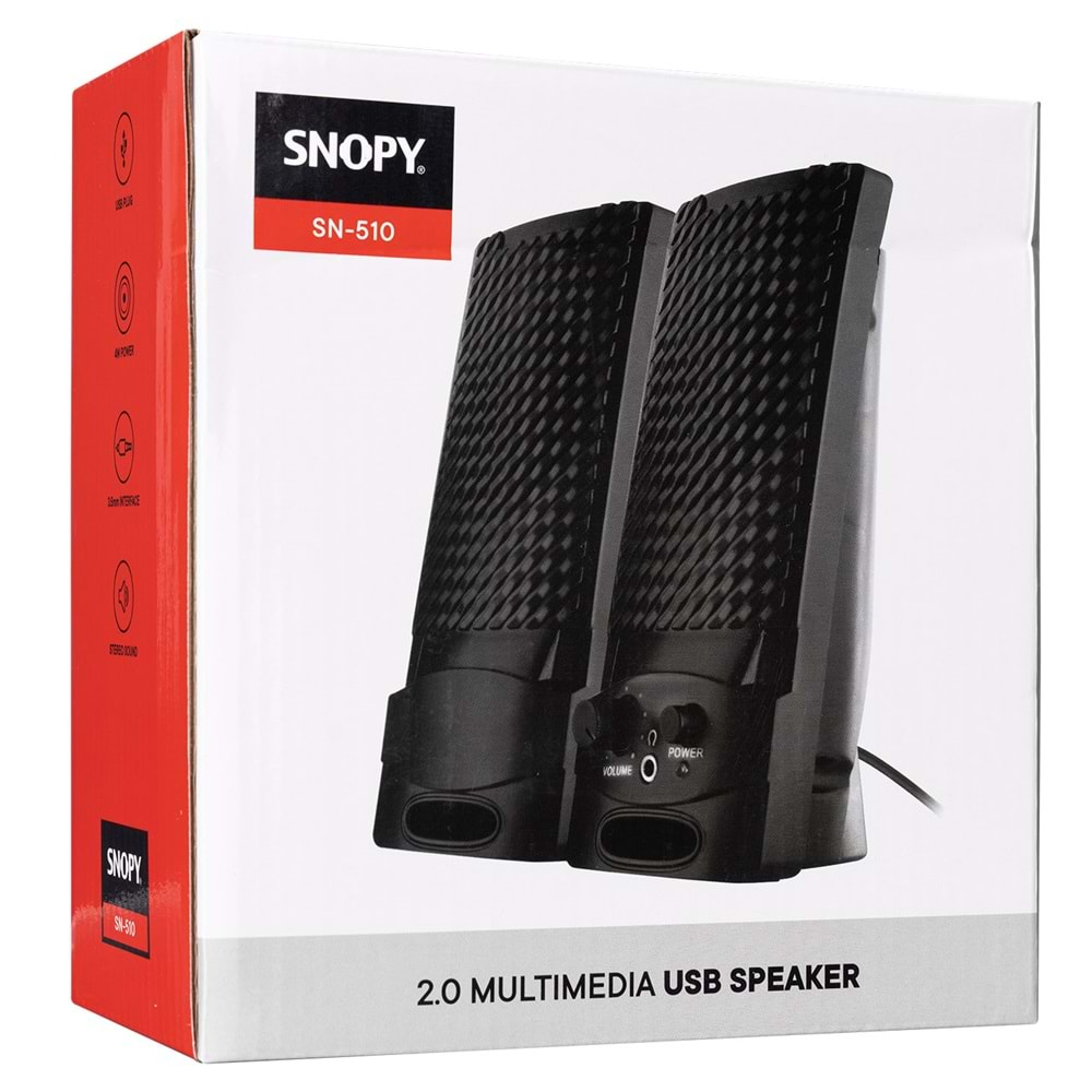 SN-510 Snopy Usb 2.0 Speaker