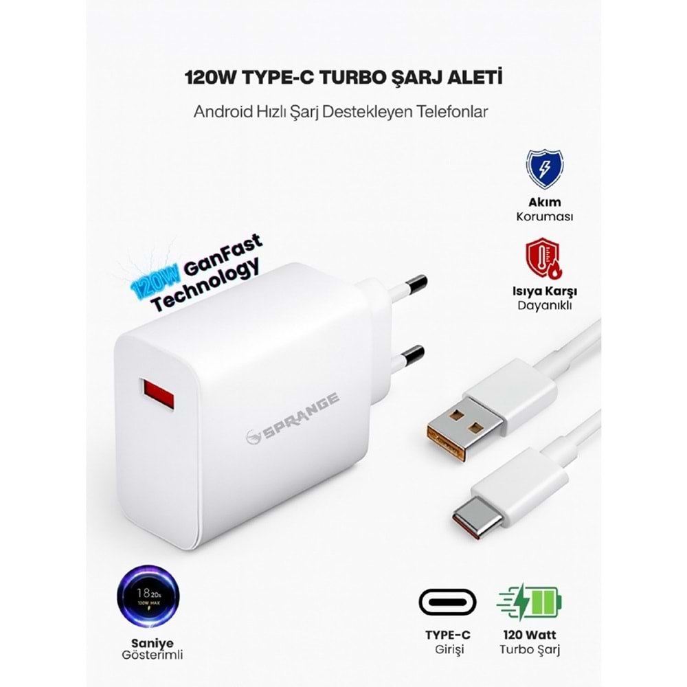PTX-120 Sprange Charger And Cable
