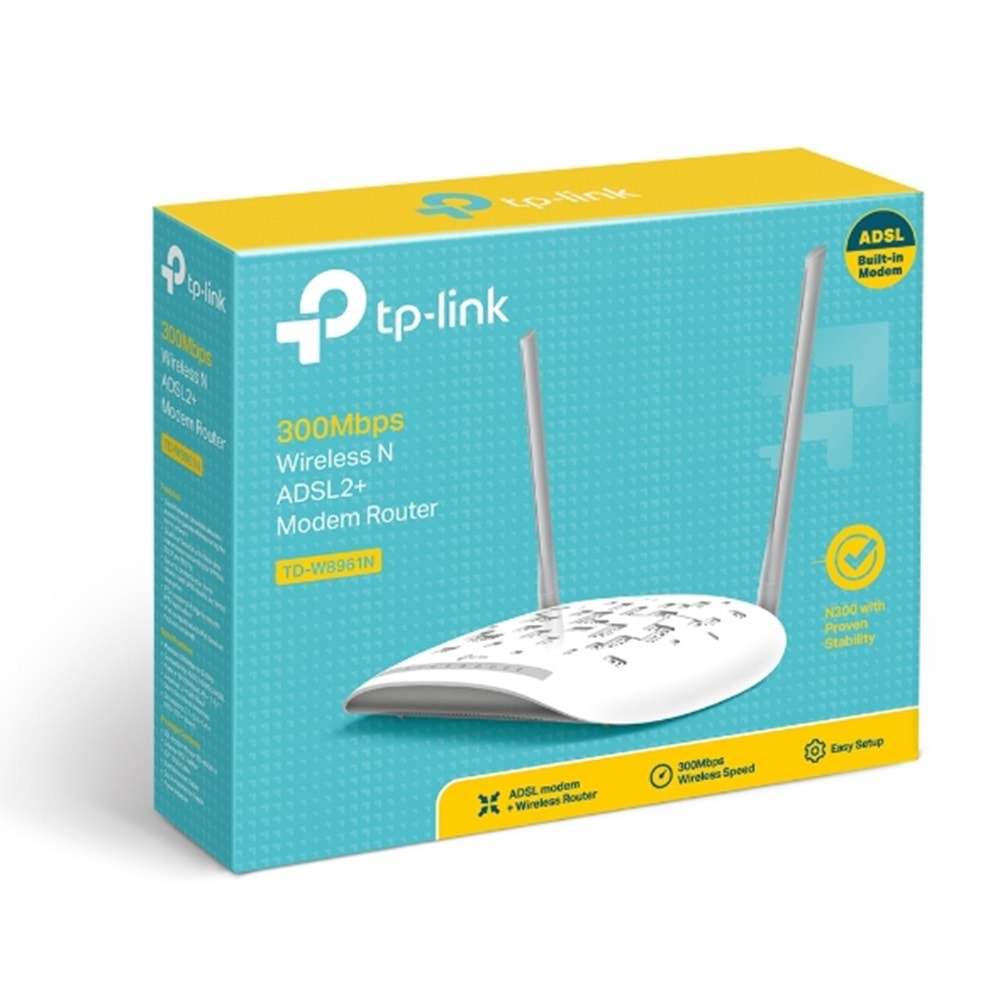 TL-W8961N Tp-Link 4port 300mbps Modem Router