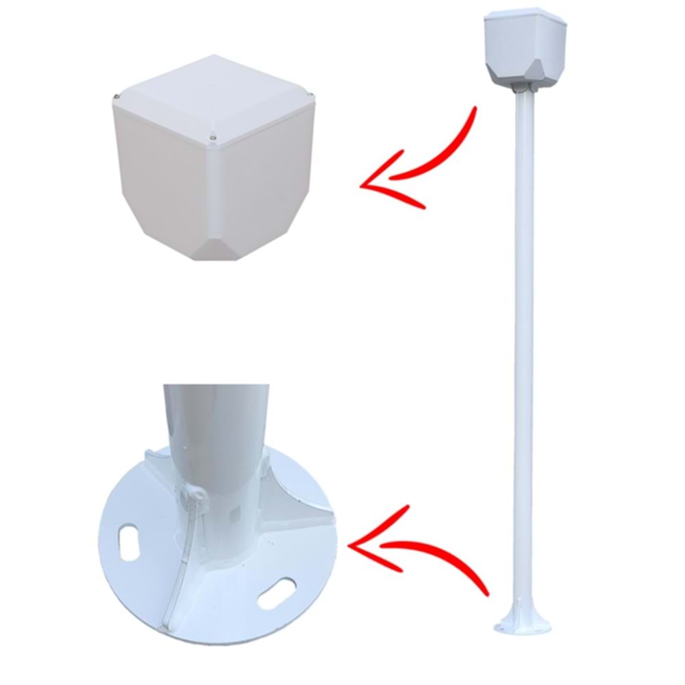 TRK-250+154 TRK 2,5Metre Metal Kamera Direği ( TRK-154 Dahil )