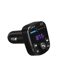 HY-XCB35 Hytech 5V/3.1A Led Ekran Usb Siyah Bluetooth Fm Transmitter