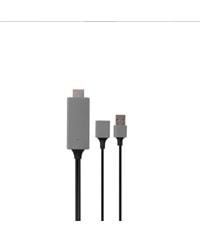 HY-XO54 Hytech Görüntü Aktarıcı K/S Usb-F To Hdmı 1m Mobil Tel.Uyumlu