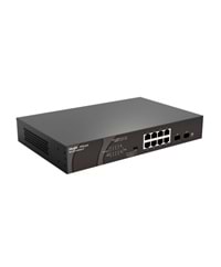 Reyee RG-ES110GDS-P 8Port, 10/100/1000 G.bit.Eth, 2Sfp Tak Çal. Switch