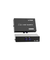 SL-152C Slink Vga Switch 2li Düğmeli