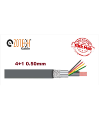 Zotech ZT-4+1 0.50mm-250mt 0,50mm Cca Cctv Kamera Kablosu