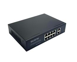 BST-820G BESTA 8 Port 10/100 POE + 2 Port 1000 UPLink Switch