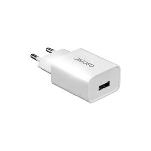 AS-X220 Asonic 2.1A USB Ev Tipi Beyaz Şarj Adaptörü