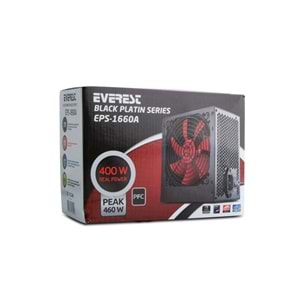 EPS-1660A Everest 460W / Pfc 4*Sata+Sessiz Power Supply