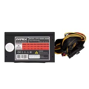 EPS-4900B Everest Peak-350W 3*Sata 6+4 Pin 12Cm Fan Power Supply