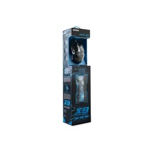 SGM-X9 Everest Usb Gaming Oyuncu Mouse + Pad