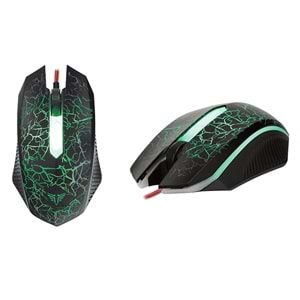 KMX-99 Everest Usb Gökkuşağı Zemin Aydınlatmalı Oyuncu Klavye+Mouse