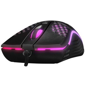 SM-654 Everest Usb Eco Siyah 4D Optik Led Işıklı Gaming Oyuncu Mouse