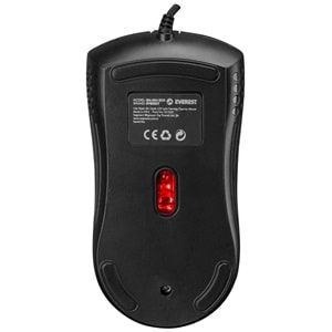 SM-654 Everest Usb Eco Siyah 4D Optik Led Işıklı Gaming Oyuncu Mouse