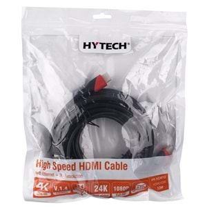 HY-HDMI10 Hytech Hdmı To Hdmı 10M Alt. Uç 24k 1 Ver.3d Kablo(Hy-Hdm10)