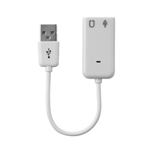 HY-U715 Hytech Ios Uyumlu Usb Ses Kartı 7.1 Dual Chanel