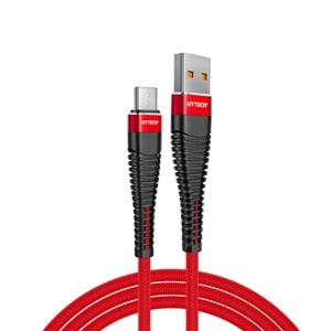 HY-X225 Hytech 1M 3A Micro Usb Data + Şarj Kablosu 3renk