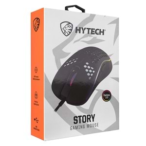 HY-X6 Hytech Usb Story Siyah Gaming Oyuncu Mouse