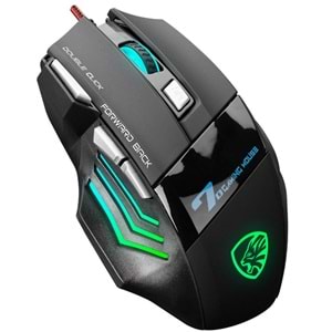 HY-X7 Hytech Usb Gamy Siyah Gaming Oyuncu Mouse
