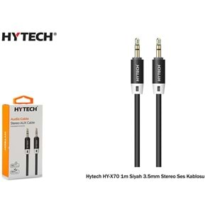 HY-X70 Hytech 1m 3 Renk 3,5mm Stereo Renkli Ses Kablosu