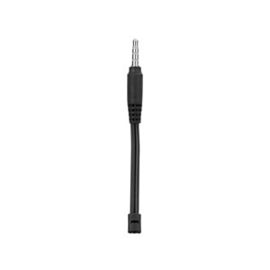 HY-X77 Hytech Siyah Audio + Micro To 3,5mm 0.15m Kulaklık Çevirici