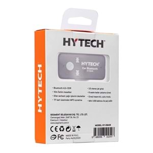 HY-XBA35 Hytech Siyah Aux + Micro SD to Bluetooth Çevirici