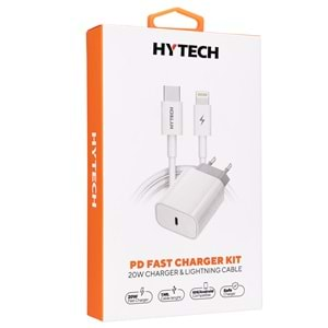 HY-XE40PD Hytech 20W PD 3.0/4.0 PD Lightning Kablolu Hızlı Şarj