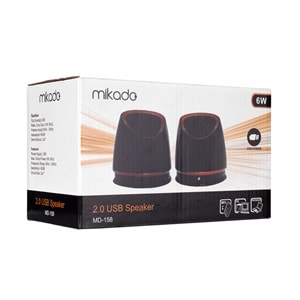 MD-158 Mikado 2.0 Mini Usb Speaker 2Renk