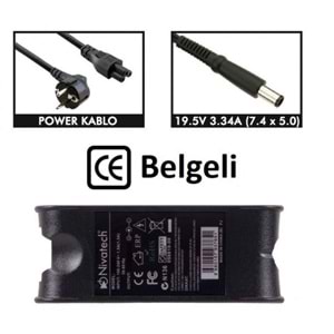 NTC-BC901 19.5V - 3.34A (7.4*5.0) Nivatech Notebook Adaptörü