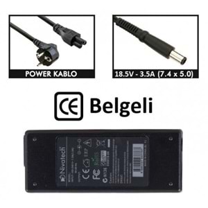 NTC-BC911 19.5V - 7.7A (7.40*5.0) Nivatech Notebook Adaptörü
