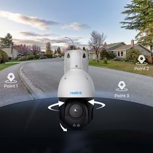 PN-PC823ASD4K04 Reolink P850 8MP 16X Zoom POE PTZ Kamera