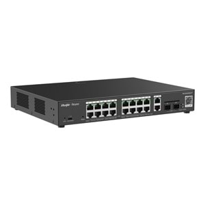 Reyee RG-ES220GS-P 20 Portlu, 10/100/1000 Gigabit, Yönetilebilir Switc