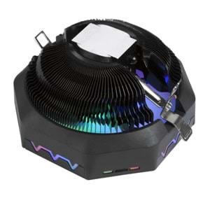 RM-C04 Rampage COOLBLADE Rainbow 58CFM LGA1851/1700/AM5 Uyumlu Fan