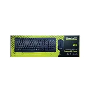 RX-W10 Q USB Raynox Kablosuz Klavye + Mouse Set