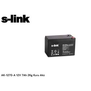 AK-1270-A Slink 12V/7Ah 2Kg Kuru Akü