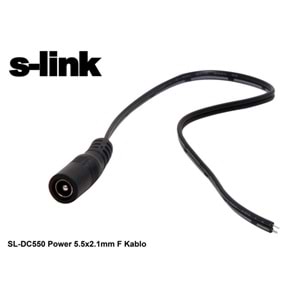 SL-DC550 Slink Dişi Power Jack (5.5*2.1mm)