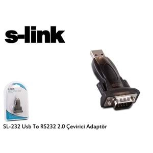 SL-232 Slink Usb To Rs232 Çevirici Kafa