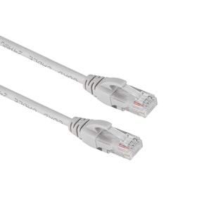 SL-CAT601 Slink Cat6 1M Gri Patch Kablo