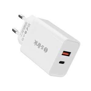 SL-EC60 Slink 20W PD3.0/QUİCK Charge QC3.0 Type Usb-C Ve Usb A Adaptör