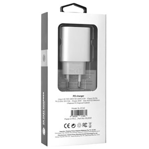 SL-EC62 Slink 20W Pd 3.0/Quick Charge 4.0 TypeUsb-C Hızlı Şarj Adaptör