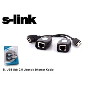 SL-U68 Slink Usb 2.0 Extender Usb/Rj45 Adaptör Kablo