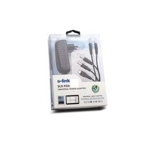 SLX-92A Slink 9V/2A 5 Uçlu Universal Tablet Pc Adaptörü