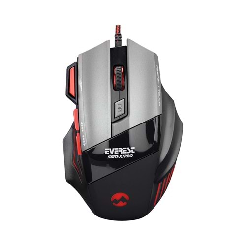 SGM-X7 PRO Everest Usb Siyah Gaming Oyuncu Mouse + Pad