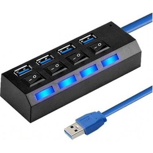 GAB-UAP304 Gabble 4 Port Usb 3.0 Anahtarlı Usb Hub