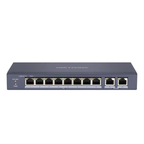Hikvision DS-3E0310P-E-M 8Port 10/100 Yönetilemez 4 Port PoE
