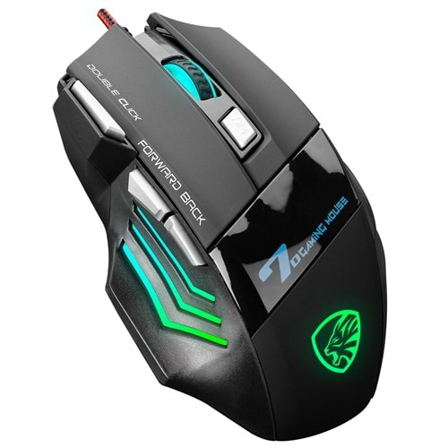 HY-X7 Hytech Usb Gamy Siyah Gaming Oyuncu Mouse