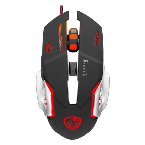 HY-X9 Hytech Usb Legend Siyah Gaming Oyuncu Mouse