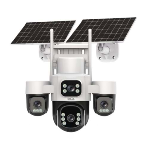 Inox INOX-X14 4G/E-SIM 3+3+3+3 MP (4Lens) Renkli Gece Görüş Solar