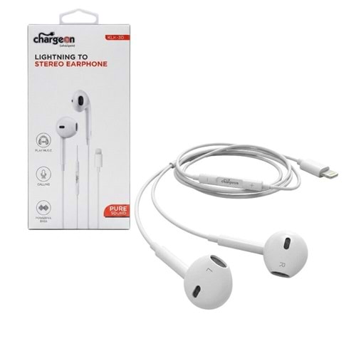 KLK-30 LIGHTNING Mobil Telefon Uyumlu Mikrofonlu Kulaklık