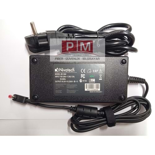 NTC-BC944 19,5V - 9.23A ( 5.5*1.7 ) Nivatech Notebook Adaptörü